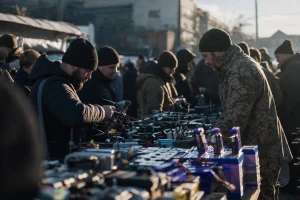 Photograph illustrating defence in Ukraine