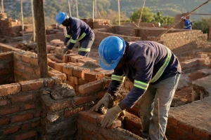 Photograph illustrating construction in Eswatini
