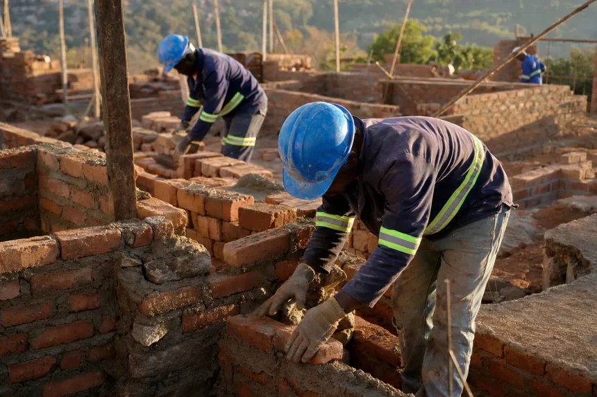 Photograph illustrating construction in Eswatini