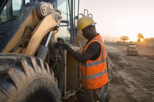 Photograph illustrating infrastructure in Ghana