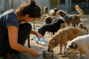 Photograph illustrating animal welfare in Spain