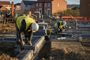 Photograph illustrating housing in United Kingdom