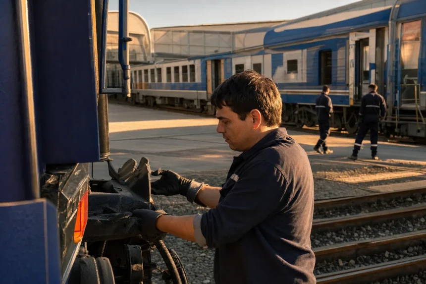 Photograph illustrating transport in Argentina