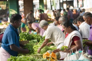 Photograph illustrating agriculture in India