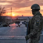 Photograph illustrating defence in Ukraine