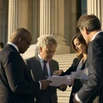Photograph illustrating public sector in Romania