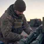 Photograph illustrating defence in Ukraine