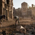 Photograph illustrating construction in Montenegro
