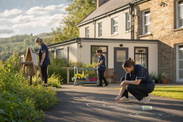 Photograph illustrating social services in Ireland