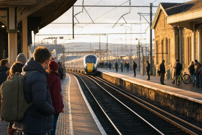Photograph illustrating transport in United Kingdom