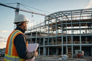 Photograph illustrating construction in Ireland