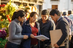 Photograph illustrating finance in Ecuador