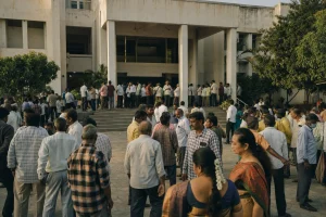 Photograph illustrating public procurement in India
