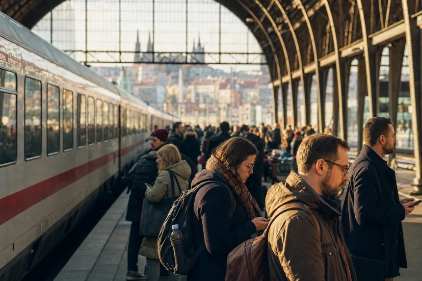 Photograph illustrating transport in Czech Republic