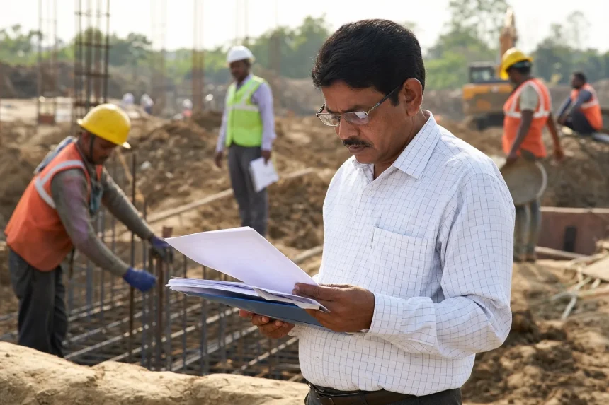 Photograph illustrating public procurement in India