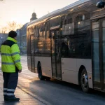 Photograph illustrating public transport in Lithuania