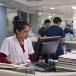 Photograph illustrating public health in Ecuador