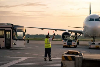 Photograph illustrating aviation infrastructure in Panama