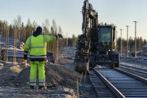 Photograph illustrating transport infrastructure in Finland