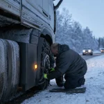 Photograph illustrating transport in Lithuania