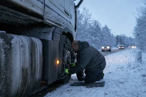 Photograph illustrating transport in Lithuania