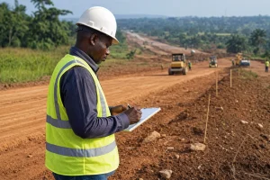 Photograph illustrating transport infrastructure in Ghana