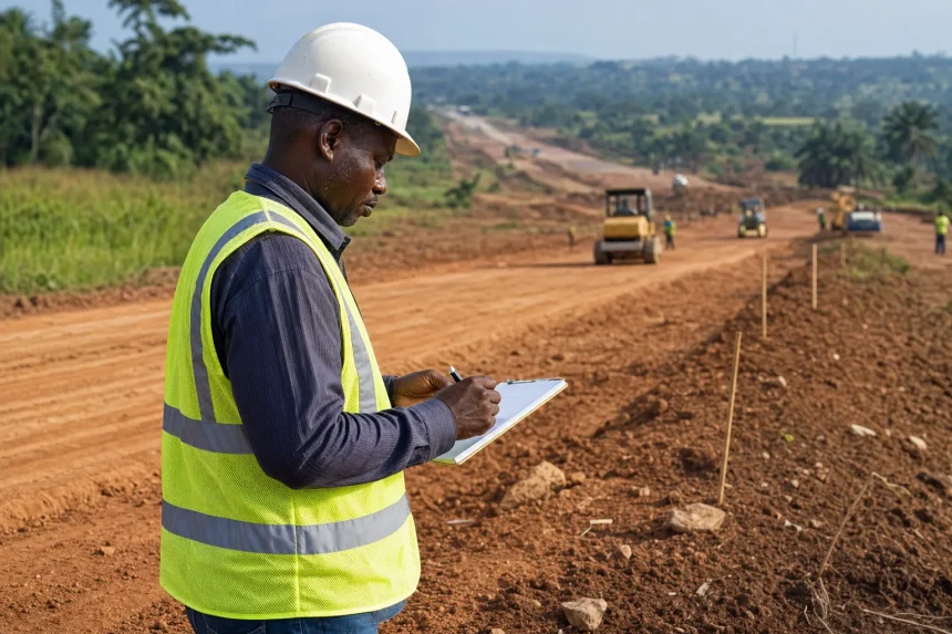 Photograph illustrating transport infrastructure in Ghana