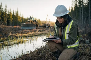 Photograph illustrating environmental services in Canada