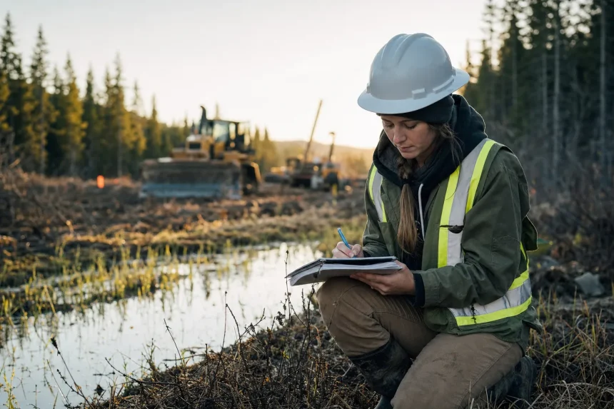 Photograph illustrating environmental services in Canada