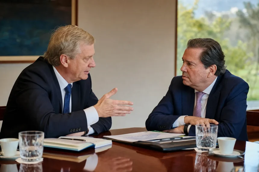Photograph illustrating public finance and infrastructure in Chile