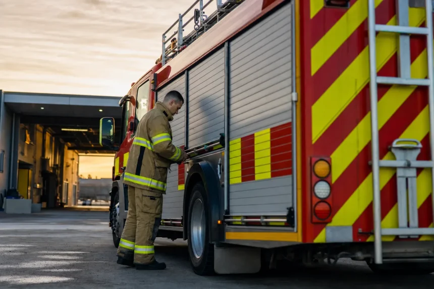 Photograph illustrating emergency services in New Zealand