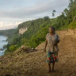 Photograph illustrating infrastructure in Papua New Guinea