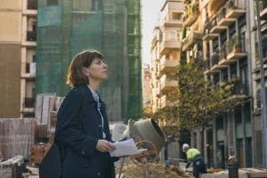 Photograph illustrating housing in Spain