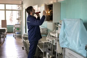 Photograph illustrating healthcare in Moldova