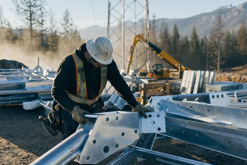 Photograph illustrating infrastructure in Canada