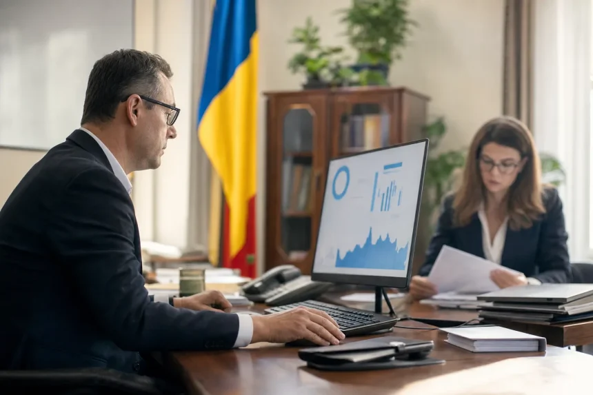 Photograph illustrating public procurement in Romania