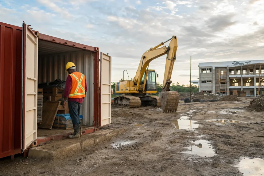 Photograph illustrating health infrastructure in Guyana