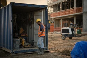 Photograph illustrating health infrastructure in Guyana
