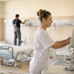 Photograph illustrating healthcare in Romania