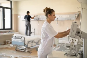 Photograph illustrating healthcare in Romania