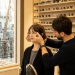 Photograph illustrating health insurance and optical services in France