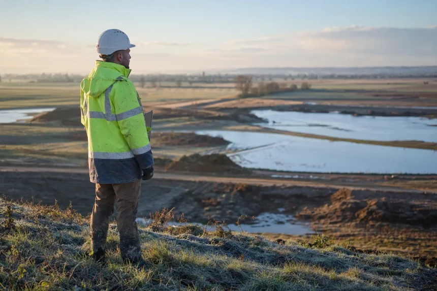 Photograph illustrating water infrastructure in United Kingdom