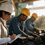Photograph illustrating labour and public contracting in Mexico