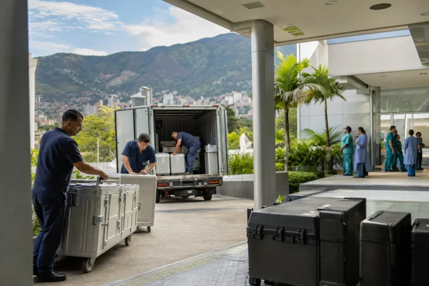 Photograph illustrating public procurement in Colombia