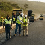 Photograph illustrating roads in Ghana