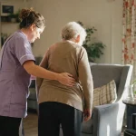 Photograph illustrating local government and social care in England
