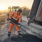 Photograph illustrating road infrastructure in Moldova