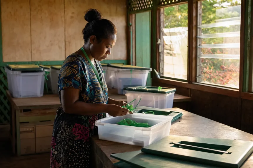 Photograph illustrating elections and public procurement in Papua New Guinea