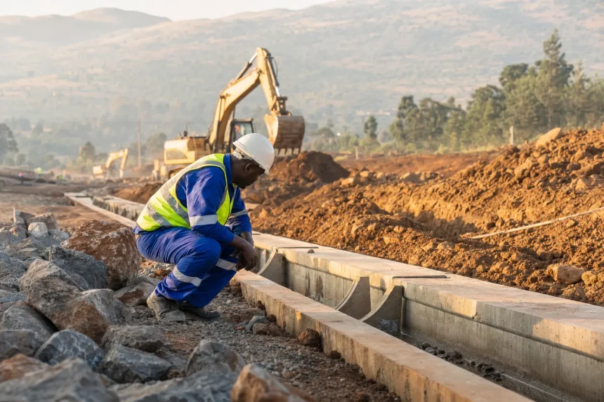 Photograph illustrating construction in Eswatini