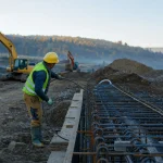 Photograph illustrating transport infrastructure in Romania